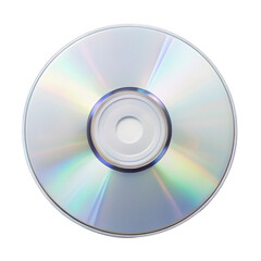 cd or dvd isolated on transparent background