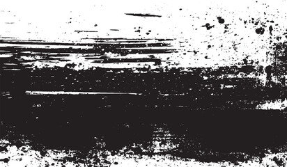 Grunge black and white urban vector texture. design brush strokes grunge urban background texture, grunge scratch urban texture background 