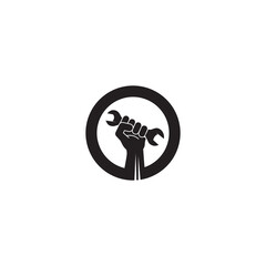 Hand and help vector logo and symbols template icons app