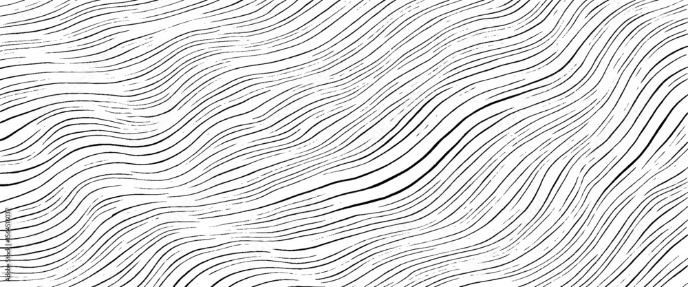 Poster vector style distressed line texture seamless design