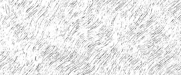 Vector Style Lines Scratched Pattern Grunge Seamless Design
