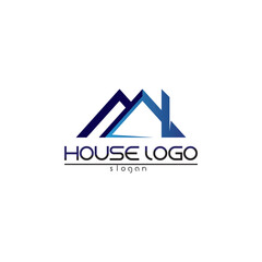 Fototapeta premium Real estate and home buildings logo icons template vector