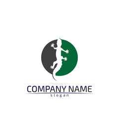 Lizard vector, design, animal, and reptile, gecko design