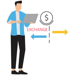 Financial Exchange and Money Transfer Process