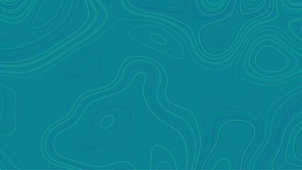 Vector Vintage Topography Contour Outline Map With Relief Elevation Abstract Background.