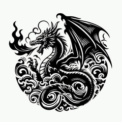 dragon tattoo design