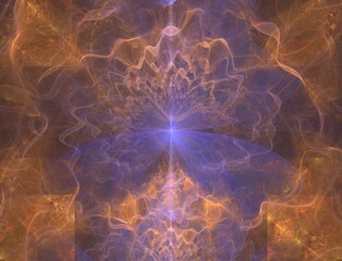 Imaginatory fractal abstract background Image