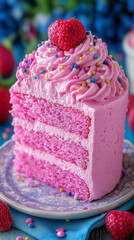 Smartphone wallpaper with vertical cake photo