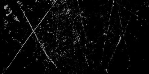 Black and white sketch grunge backgrounds to create a distressed grain effect. rough urban texture vector. damaged crack and scratch dust wall texture. black splash on transparent background.