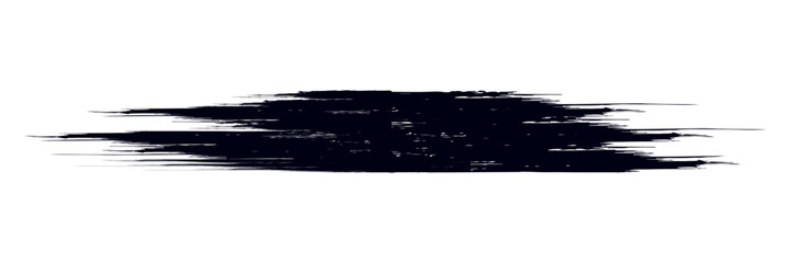 Grunge badge brush  hand drawn black sticker. vector ilustration