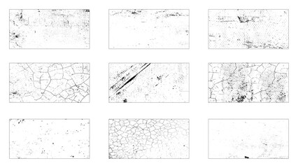 Vintage grunge background with dirty edges and scratches. Distressed paper with old, worn overlay effect. Torn and crumpled pattern for poster or vinyl album cover. Rough, grainy vector illustration