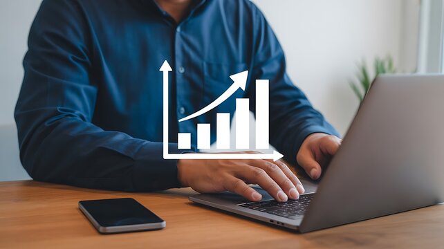 Up skill and personal development concept. employee pointing arrow to upskill or reskill, kill training, education, learning, ability, knowledge and competency for digital transformation