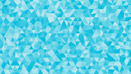 Abstract polygonal blue background illustration. Abstract white and blue Triangular mosaic texture pattern background.
