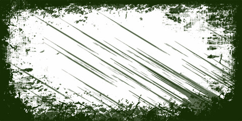 Fototapeta premium Vector grunge frame.Black and white distress background
