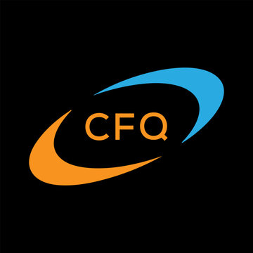 Dynamic Tech Logo Design with CFQ Letters and Abstract Motion Elements &ndash; Modern Business Identity .CFQ Letter Logo.
