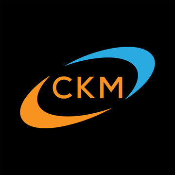 Dynamic Tech Logo Design with CKM Letters and Abstract Motion Elements &ndash; Modern Business Identity .CKM Letter Logo.

