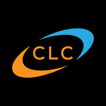 Dynamic Tech Logo Design with CLC Letters and Abstract Motion Elements &ndash; Modern Business Identity .CLC Letter Logo.

