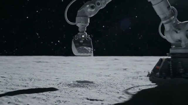 Lunar regolith simulant being tested for future moon bases