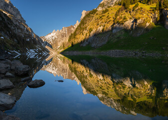 Bergsee - Alpstein - F&auml;hlensee - Panorama