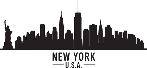 skyline, city, silhouette, building, architecture, vector, cityscape, illustration, skyscraper, tower, business, urban, buildings, town, travel, downtown, sky, usa, black, landmark, dubai, night, pano