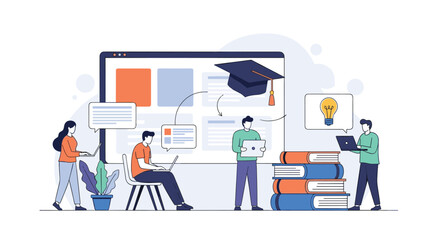 Digital learning platform for enhanced student engagement and educational advancement