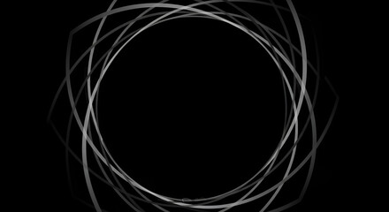 Naklejka premium Abstract circular graphic design