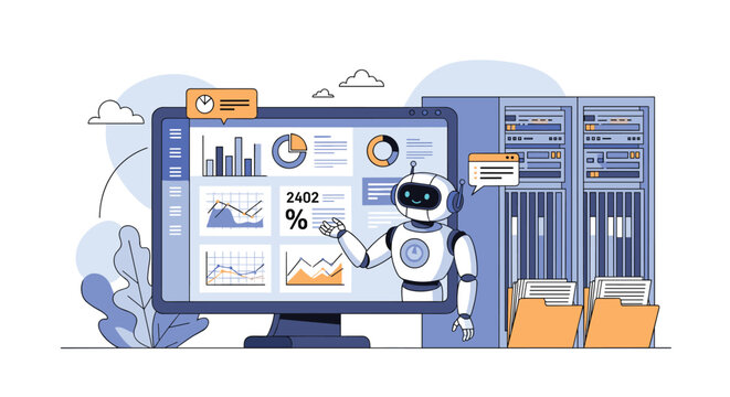 Ai powered data analysis and business intelligence for digital transformation