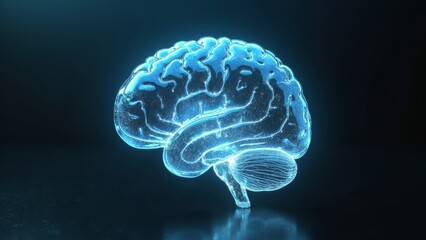 The artistic presentation of the tech savvy brain