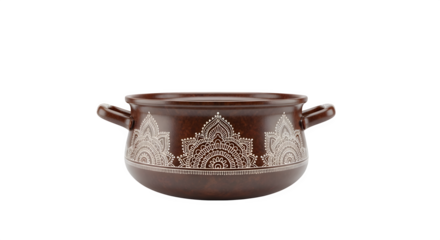 Decorative Ceramic Pot, isolated on transparent background