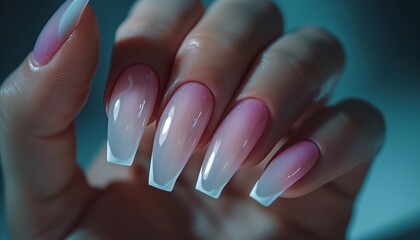 nail art paintings on women's nails, beautiful nail decorations, nail painting works, nail art with false nails