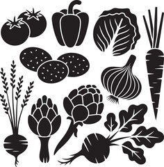 Fresh Fruit Silhouette Collection

Tropical Fruits Vector Design

Healthy and Juicy Fruit Art

Colorful Fruit Icons Illustration

Organic Fruit Set for Kitchen Decor