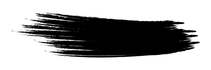 Grunge badge brush  hand drawn black sticker. vector ilustration