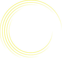 Abstract sun and moon vector art with colorful swirling circles and light patterns	