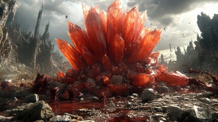 Crimson Crystal Catastrophe