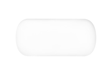 Liquid glass transparent bubble. Abstract shiny smooth surface, and glossy