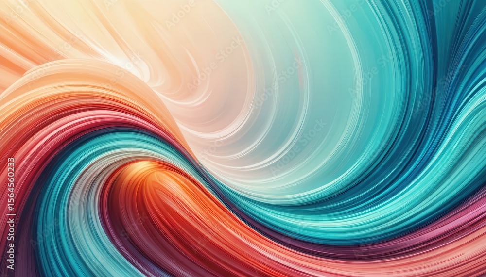 Fototapete colorful abstract swirls create a dynamic desktop background for computer monitors