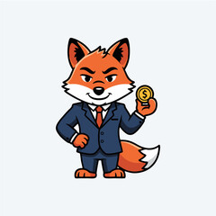 Cash Fox Smart Finance Mascot