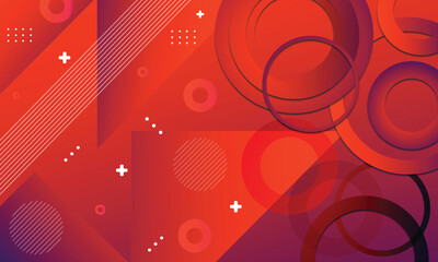 Abstract Gradient Geometric Background. Abstract design template for landing page, book covers, brochures, flyers, magazines, banners, headers, presentations, and more.