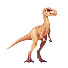 Dinosaur Isolated on Transparent Background. PNG. Generated AI