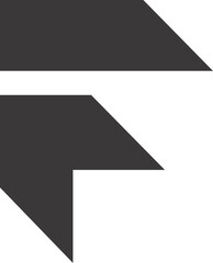 Letter F Logotype Element