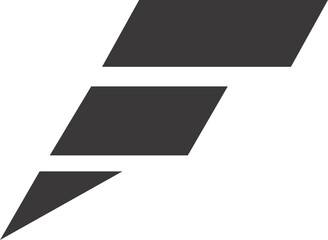 Letter F Logotype Element