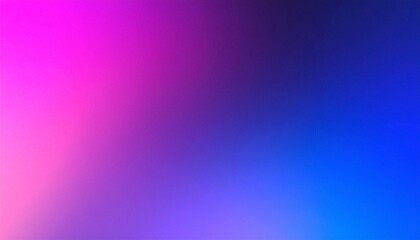 Fototapeta premium Blurred color gradient purple pink blue grainy color gradient background dark abstract backdrop banner poster card wallpaper website header design