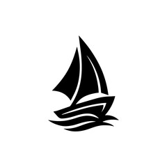 boat  Logo or icon in Ai Format 