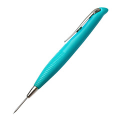 Turquoise Scribe Awl, isolated on white background