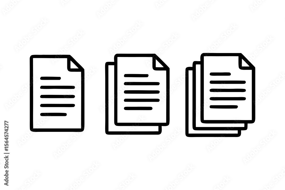 Poster paperwork pile a visual representation of documents files and administration streamlining efficiency