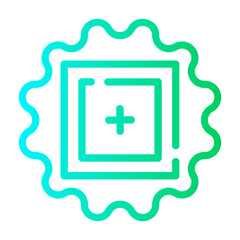decoration Line Gradient Icon