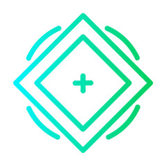 decoration Line Gradient Icon
