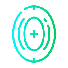 frame Line Gradient Icon