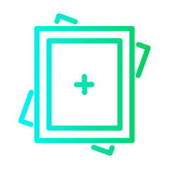 decoration Line Gradient Icon