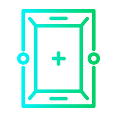 frame Line Gradient Icon